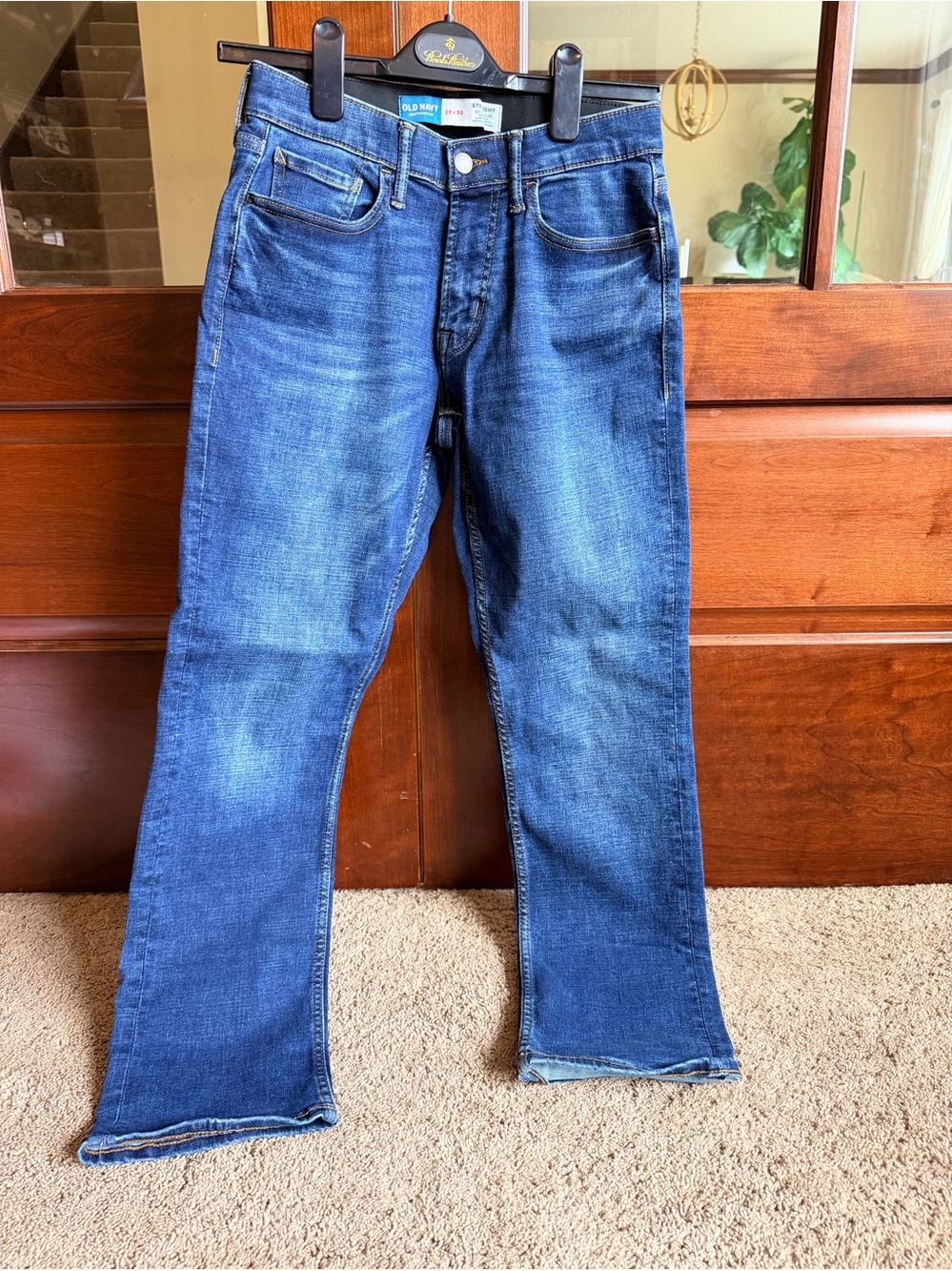 Old Navy Men's Blue Wash Bootcut Jeans